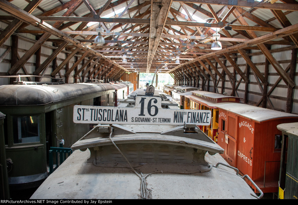 Looking towards the front of the Highwood Car Barn